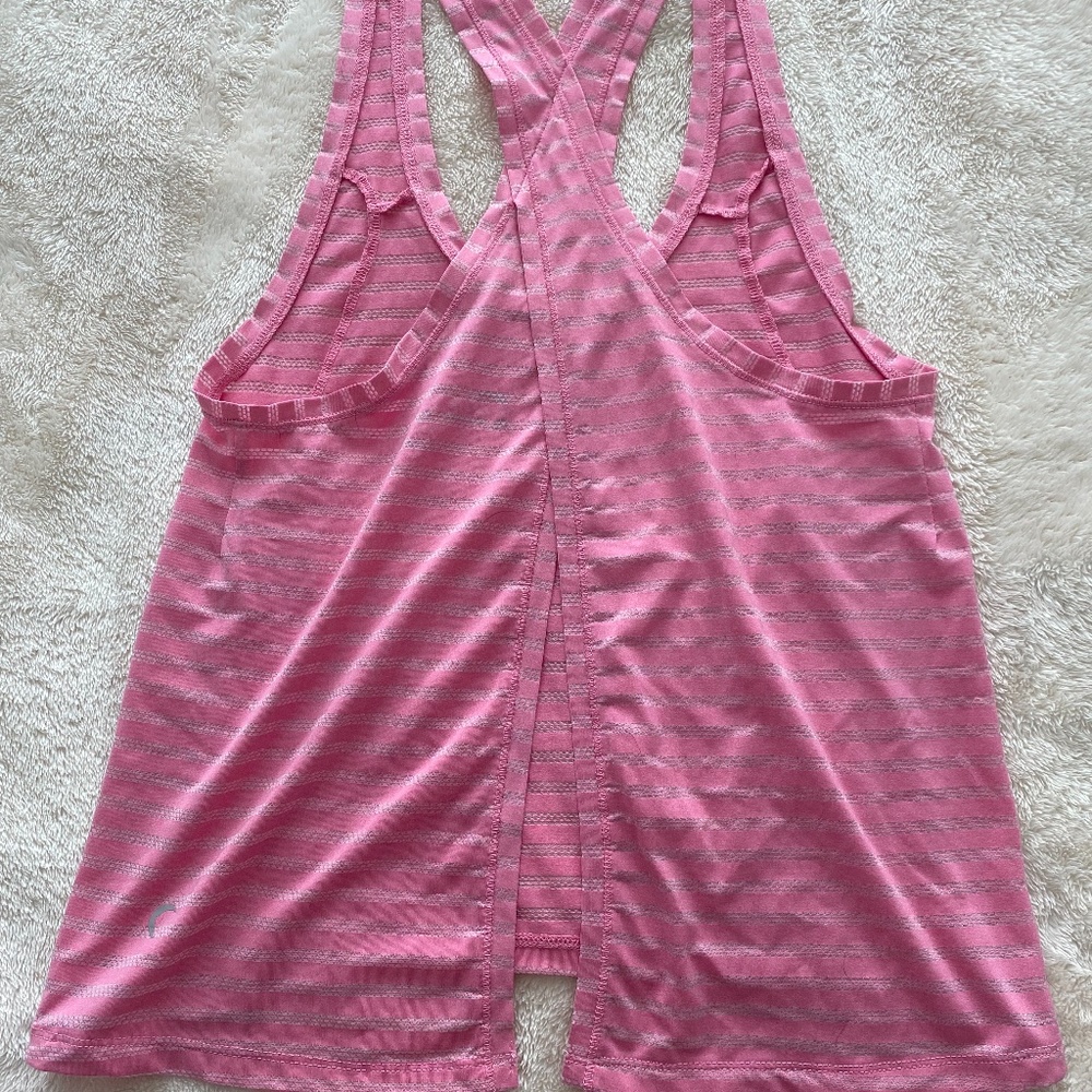 Pink tank top